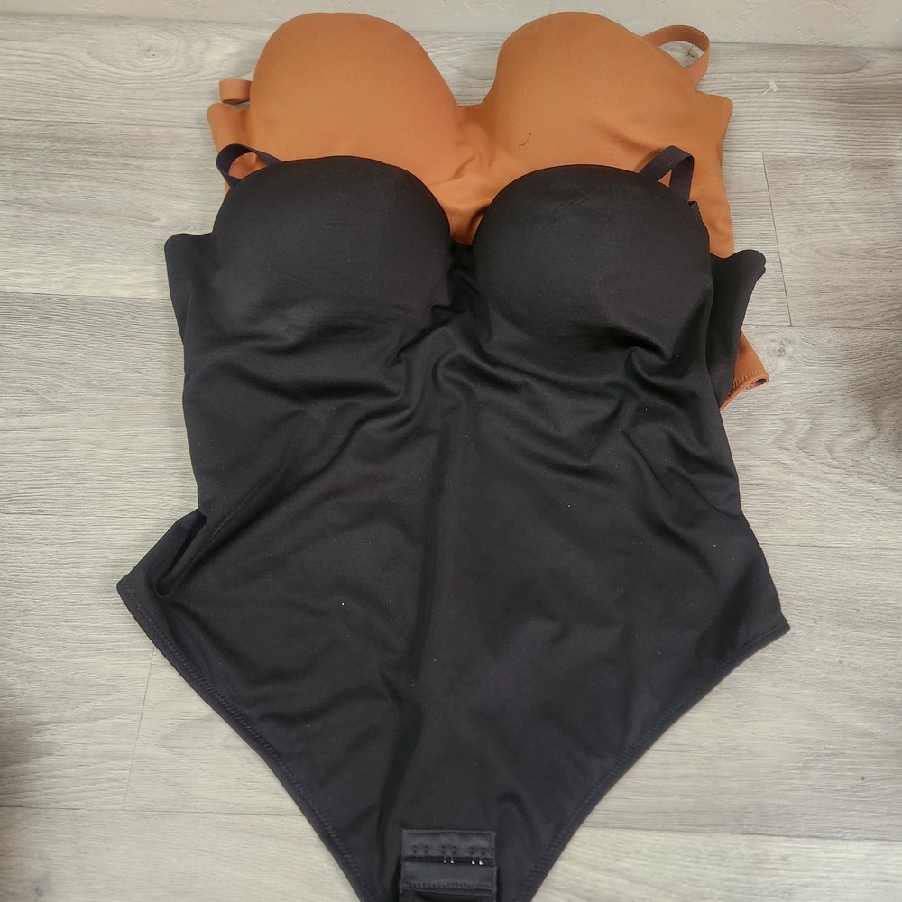 Heyshape Built-in Bra aShapewear Bodysuit Thong Size XXL 2set Tummy Control